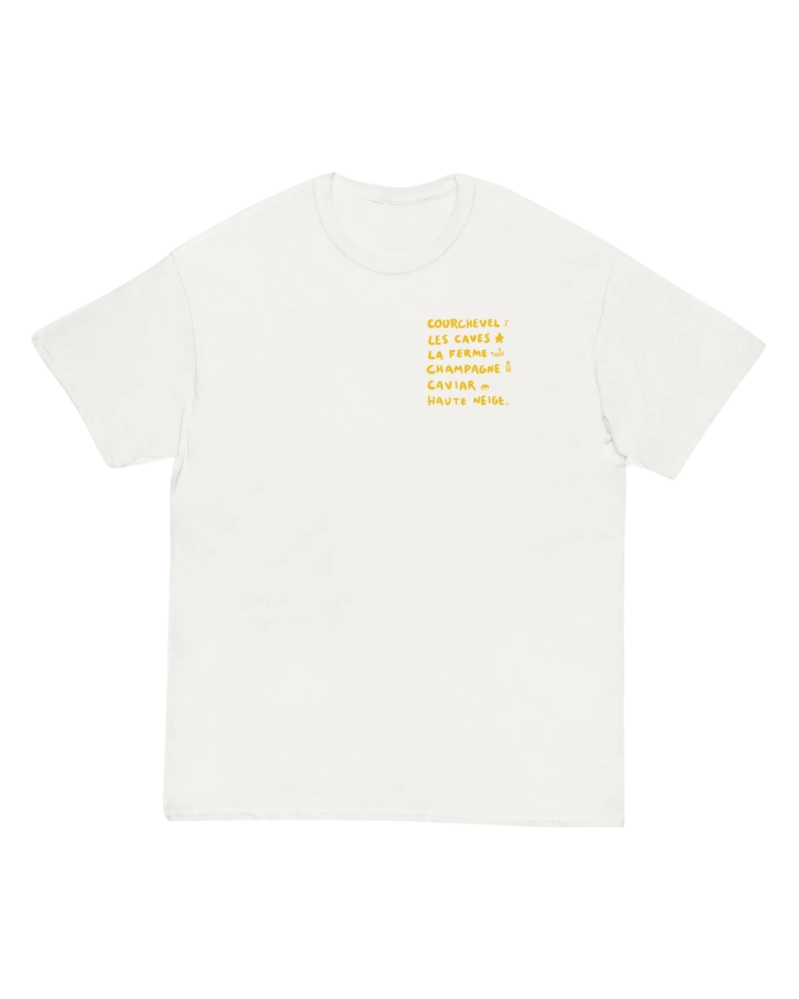 T-shirt GOLDEN COURCHEVEL