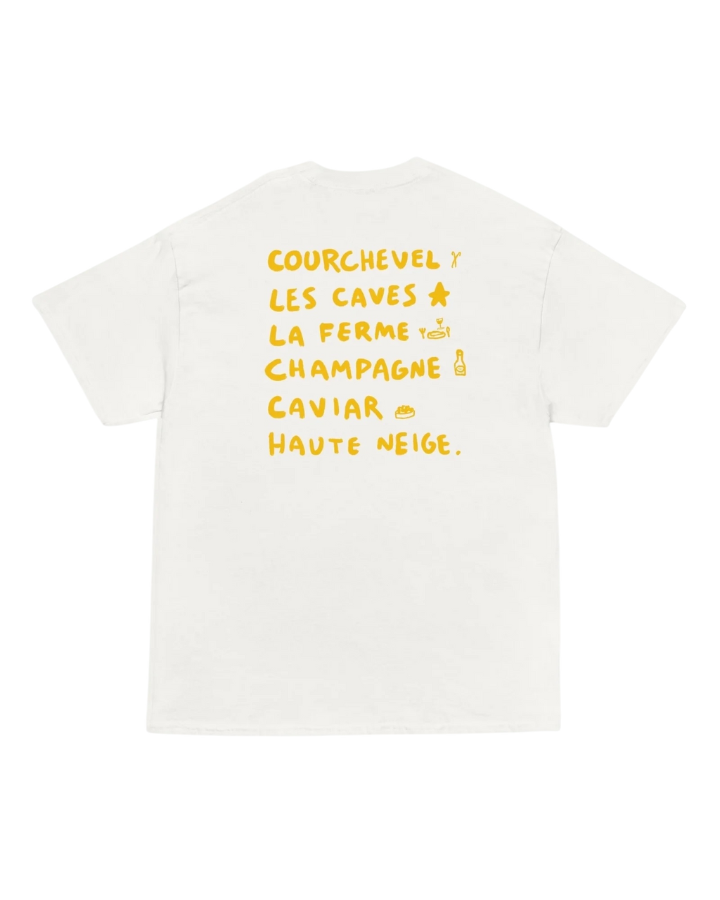 T-shirt GOLDEN COURCHEVEL