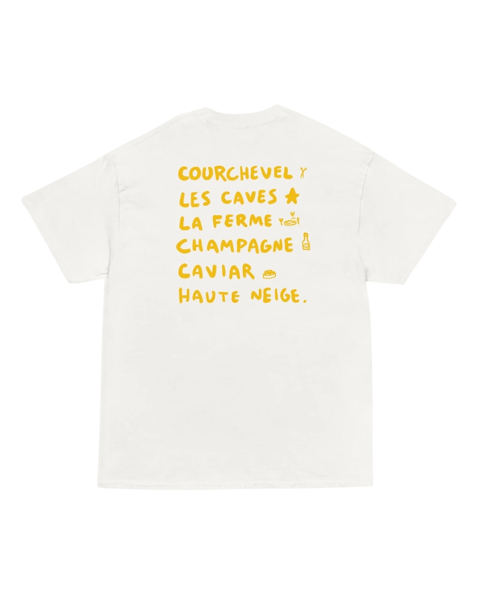 T-shirt GOLDEN COURCHEVEL