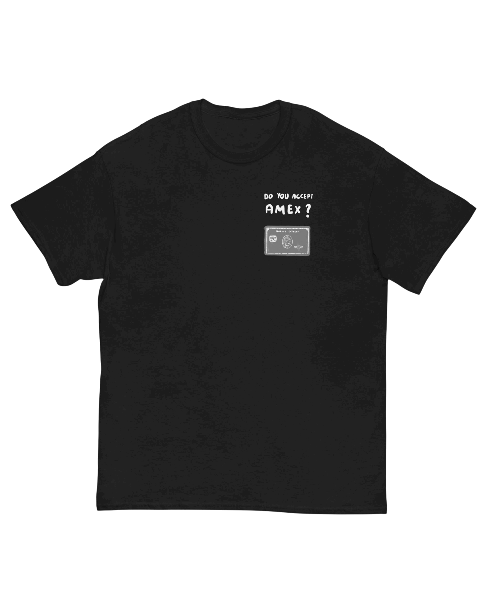 T-shirt THE BLACK CARD