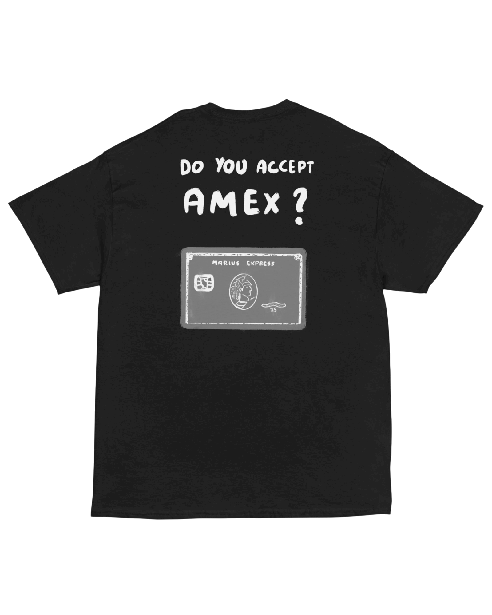 T-shirt THE BLACK CARD