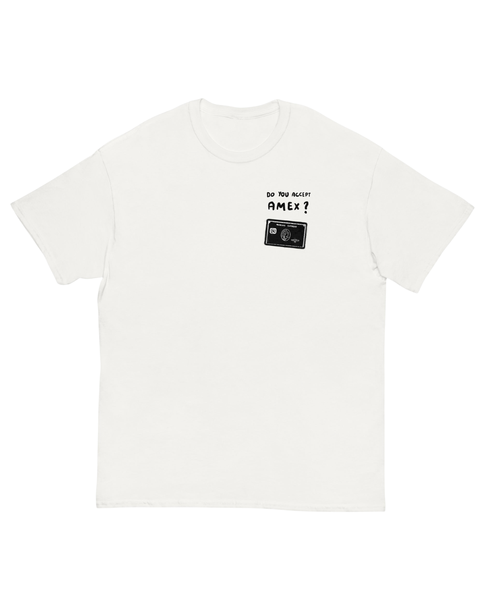 T-shirt BLACK CARD