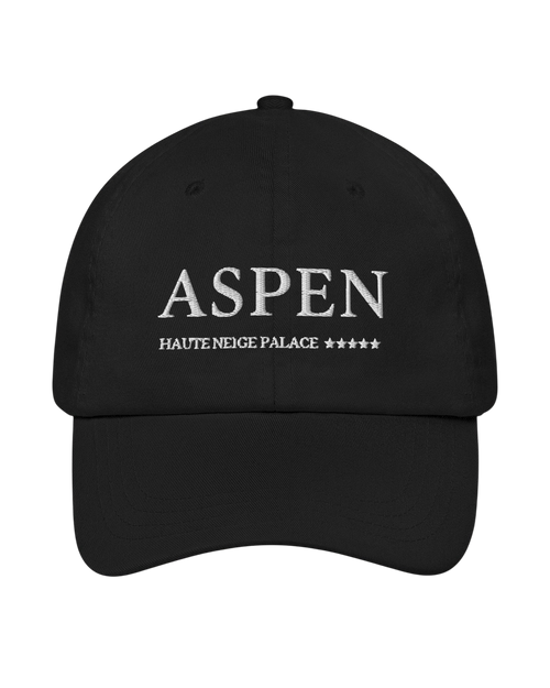 Casquette brodée ASPEN PALACE