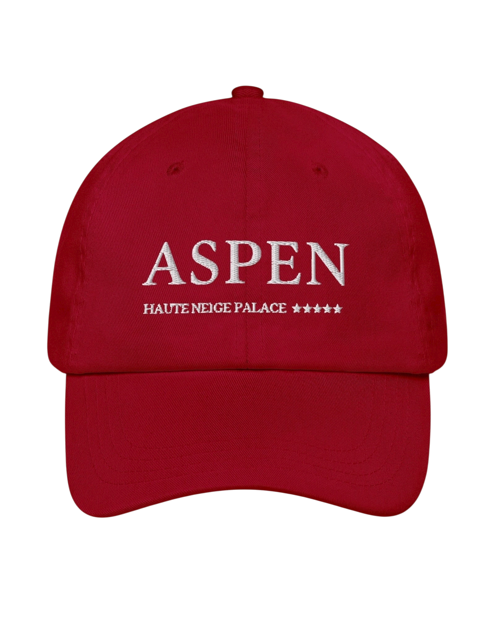 Casquette brodée ASPEN PALACE