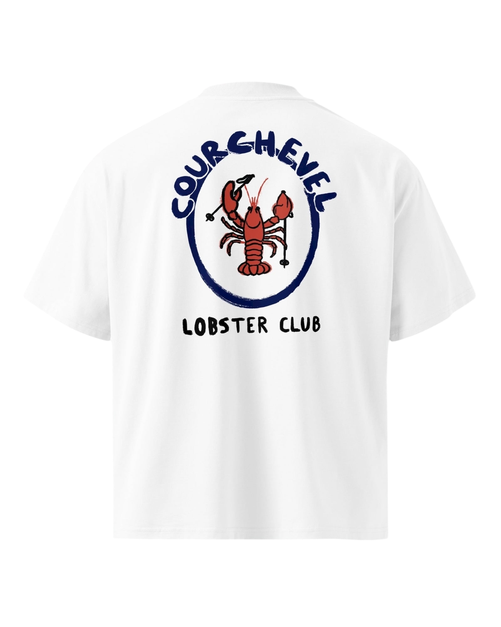 T-shirt PREMIUM OVERSIZE - COURCHEVEL LOBSTER