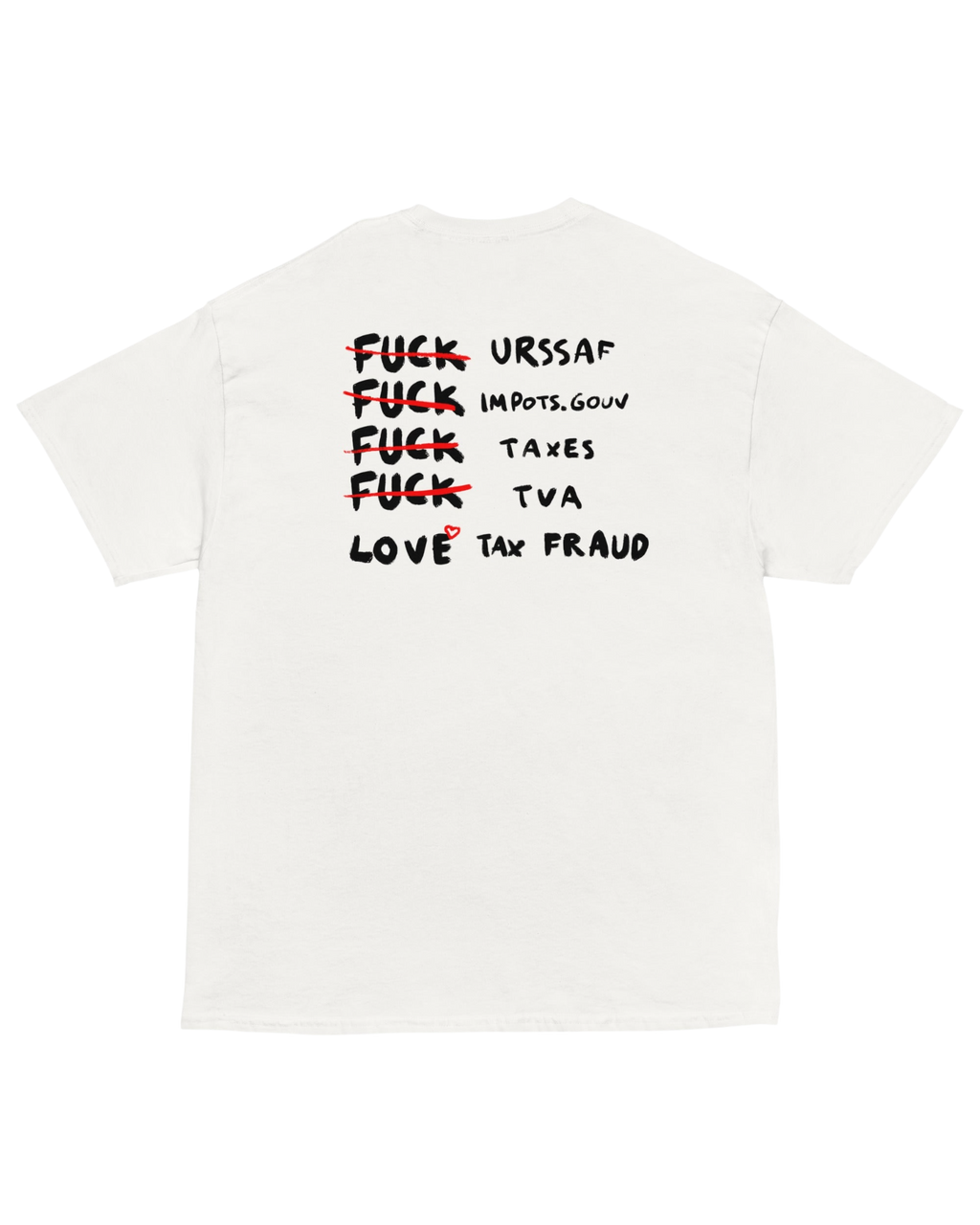 T-shirt F*CK - Édition Limitée