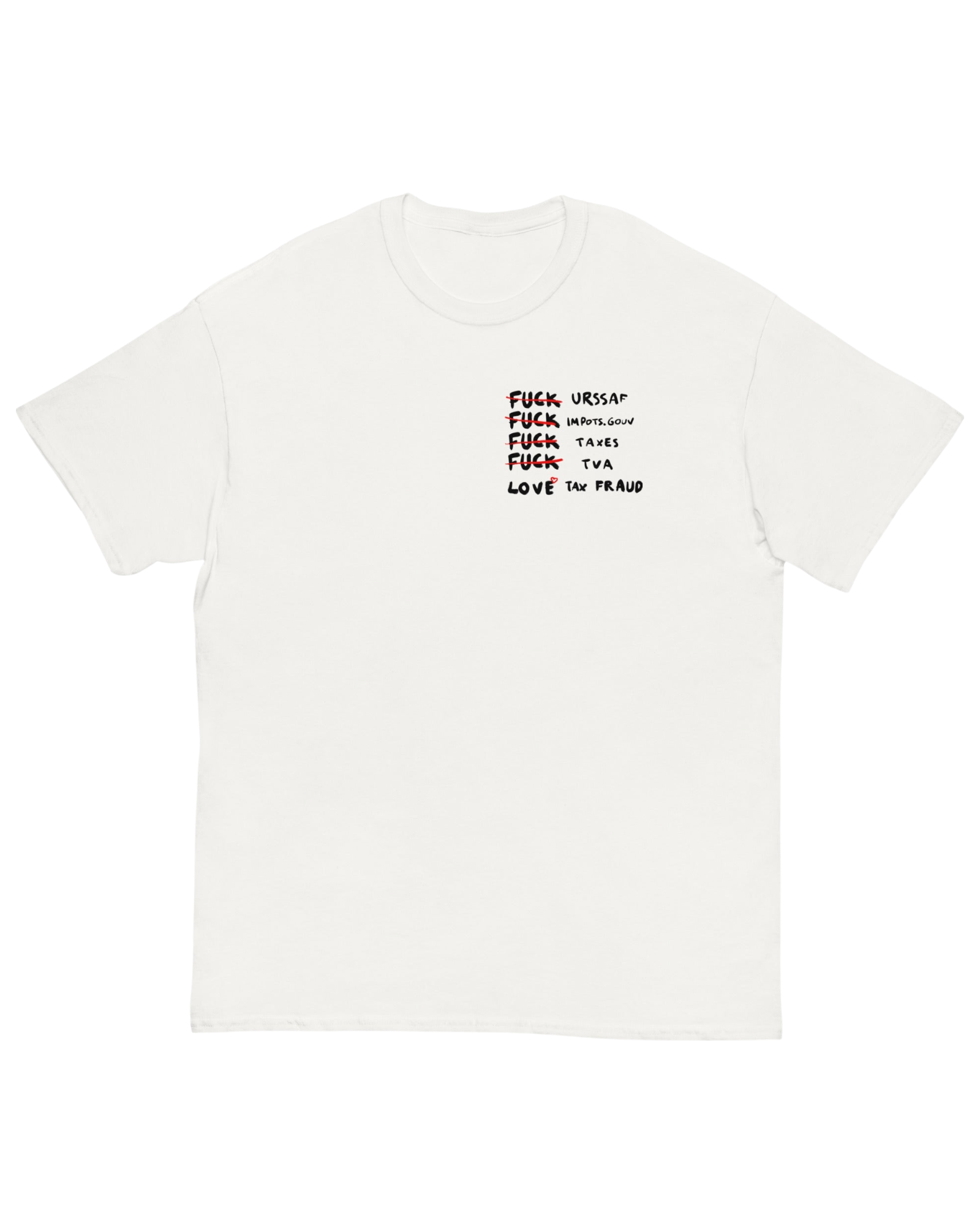 T-shirt F*CK - Édition Limitée